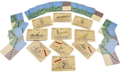 Nisi-Emqu & Discovery Decks with Burlap bags